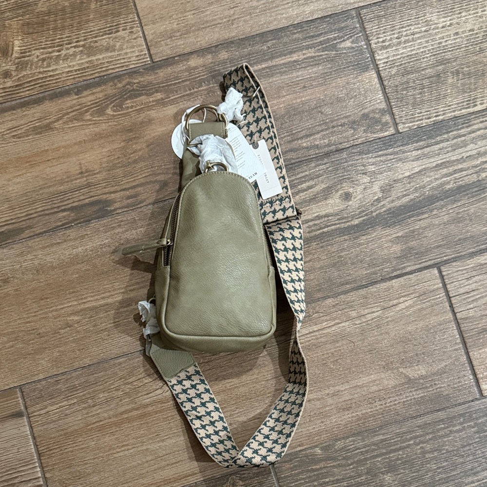 Anthropologie Olive Crossbody Bag